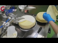 Équipement de fabrication automatique de crêpe pour gâteaux
