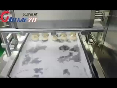 Dépositaire de gâteaux de tasse de biscuits au beurre commercial 3 kW pour usine de collations