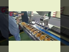 Puffs Roll Cream Tube remplissant la machine à distribuer la crème ODM